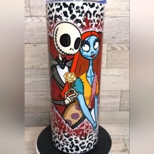 Nightmare Before Christmas JACK AND SALLY 20oz. Stainless Steel Tumbler